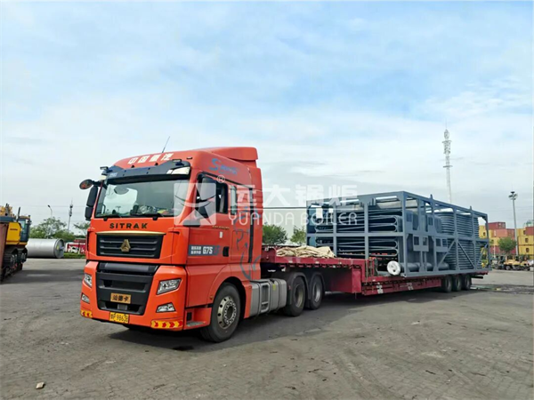 17.5MW 生物质导热油锅炉启航东南亚！远大锅炉3