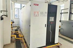 YDB型2臺1.4MW燃氣真空熱水鍋爐，遼寧朝陽廠房供暖