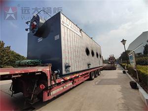 SZW型8吨生物质往复炉排锅炉出口喀麦隆