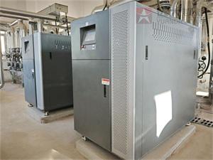 2台0.5吨模块燃气热水锅炉内蒙古鄂尔多斯项目