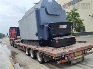 DZL型4吨生物质蒸汽锅炉发往甘肃陇南