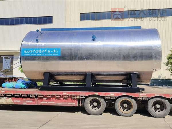 WNS型8吨燃油气蒸汽锅炉发往陕西咸阳