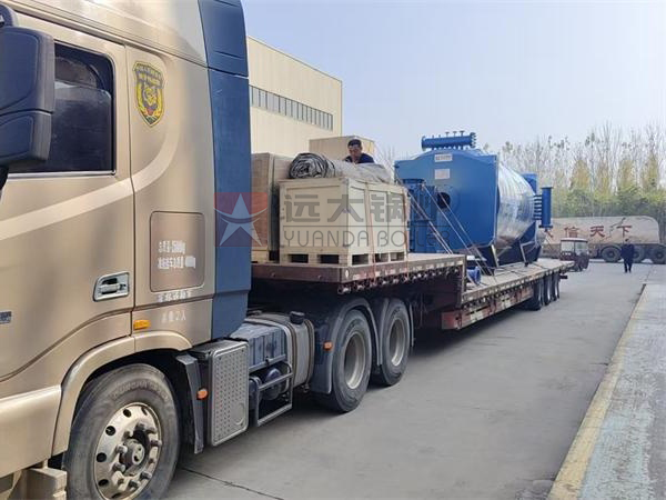 YYQW型2800KW燃油气导热油锅炉发往辽宁鞍山