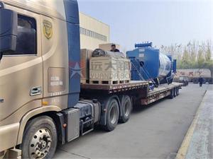 YYQW型2800KW燃油气导热油锅炉发往辽宁鞍山